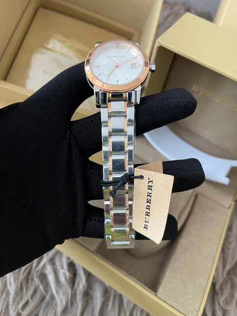 Preloved Authentic Rank N Burberry The City BU9105 Swiss Quartz Watch (34 mm)