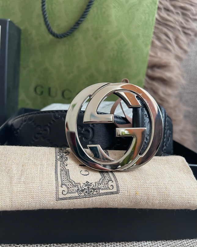 Preloved Authentic Gucci Signature GG Belt