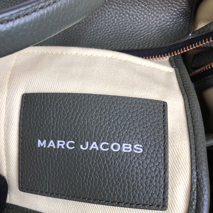 Preloved Marc Jacobs the medium leather tote bag in Green