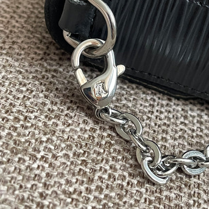 Preloved Authentic Louis Vuitton Félicie Pochette in Black Epi Leather