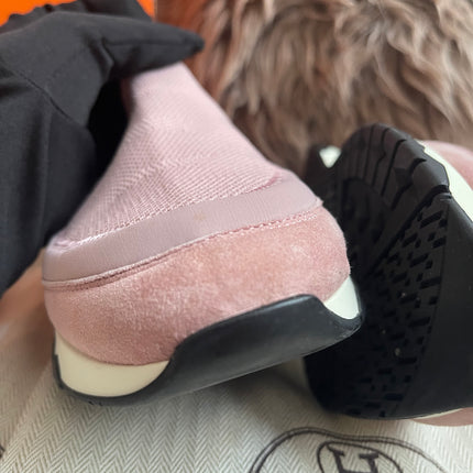 Preloved Authentic Hermes Brides de Gala Sneaker Rose Pink EU 37.5