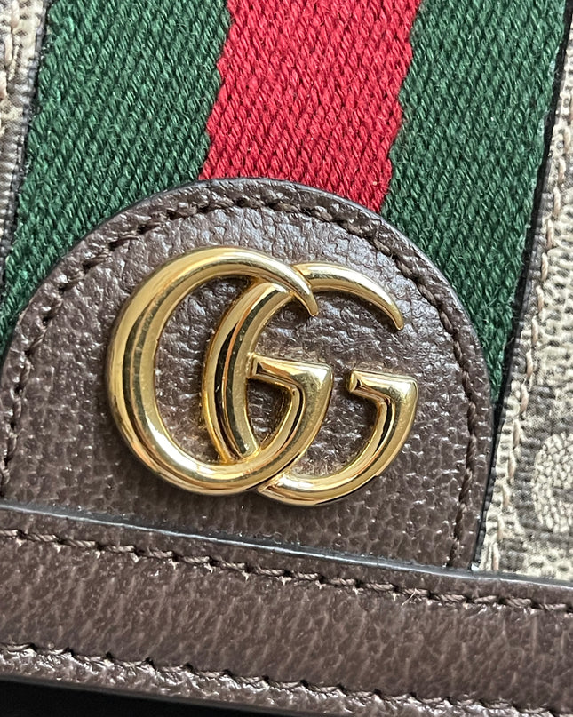 Preloved Authentic Gucci Ophidia GG Card Case Wallet