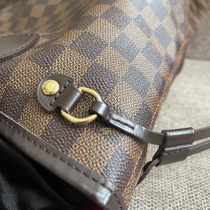 Preloved Authentic Louis Vuitton Neverfull PM — Damier Ebène Canvas