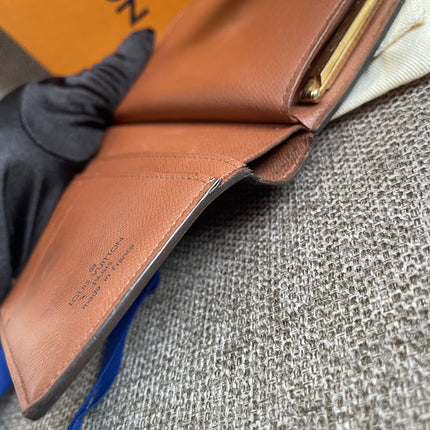 Preloved Authentic Louis Vuitton Monogram French Purse Wallet
