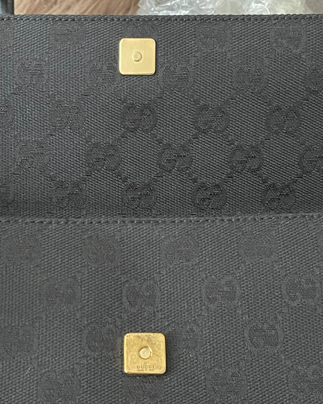Preloved Authentic Gucci Vintage Brown GG Monogram Canvas