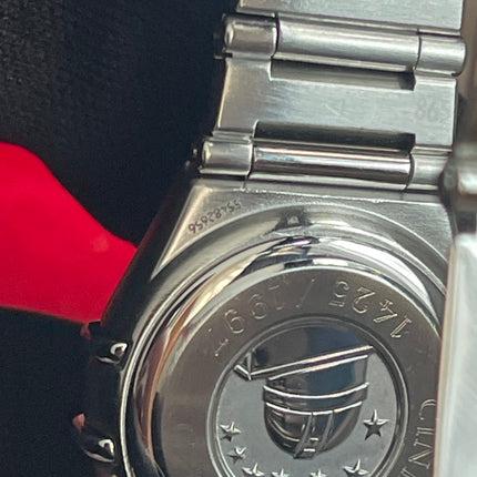 Preloved Authentic Omega Constellation Mini Cindy Crawford Orange Dial Ladies Watch