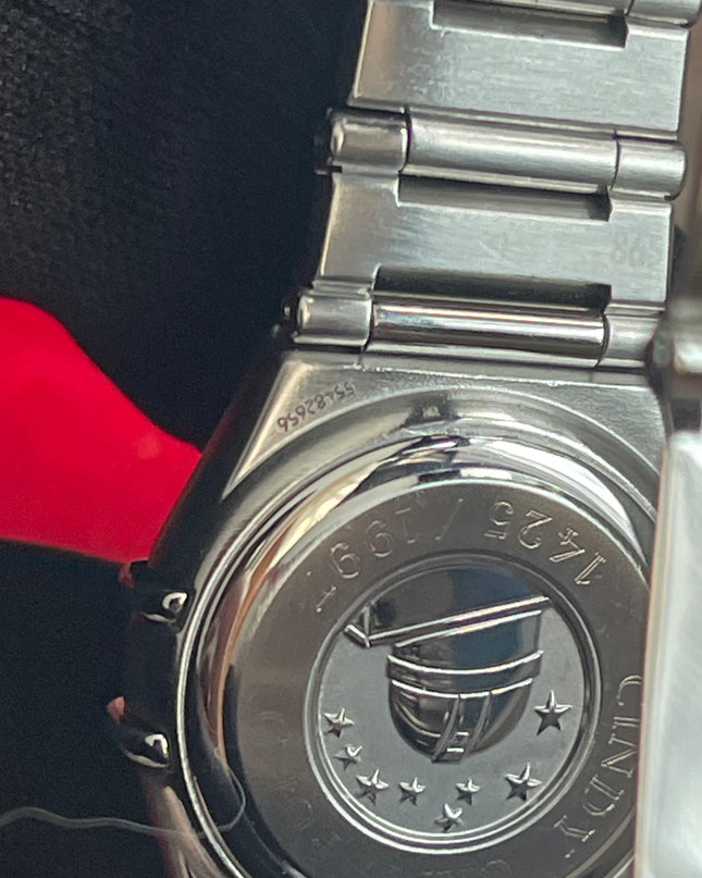 Preloved Authentic Omega Constellation Mini Cindy Crawford Orange Dial Ladies Watch