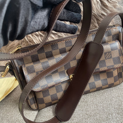 Preloved Authentic Louis Vuitton Ravello GM Damier Ebene Shoulder Bag