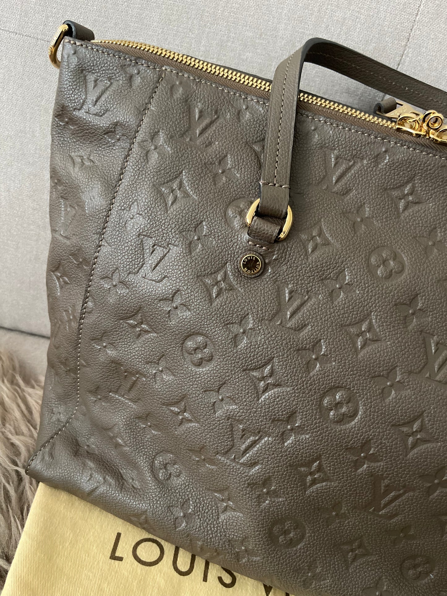 Preloved Authentic Louis Vuitton Ombre Monogram Empreinte Leather Lumineuse PM Bag