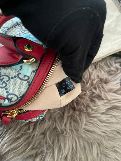 Preloved Authentic Gucci GG Blooms Mini Boston Bag