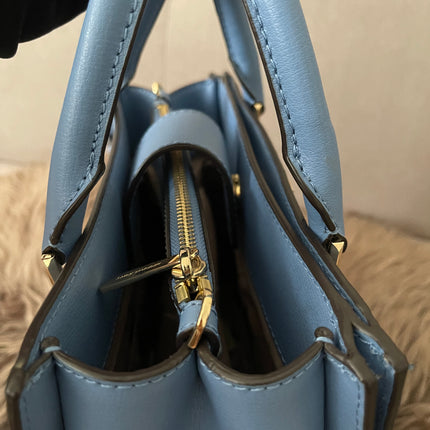Preloved Authentic Michael Kors Kinsley Accordion Satchel