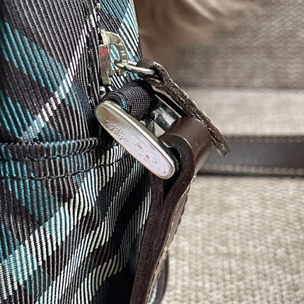 Preloved Authentic Burberry Nova Check Tartan Crossbody Camera Bag