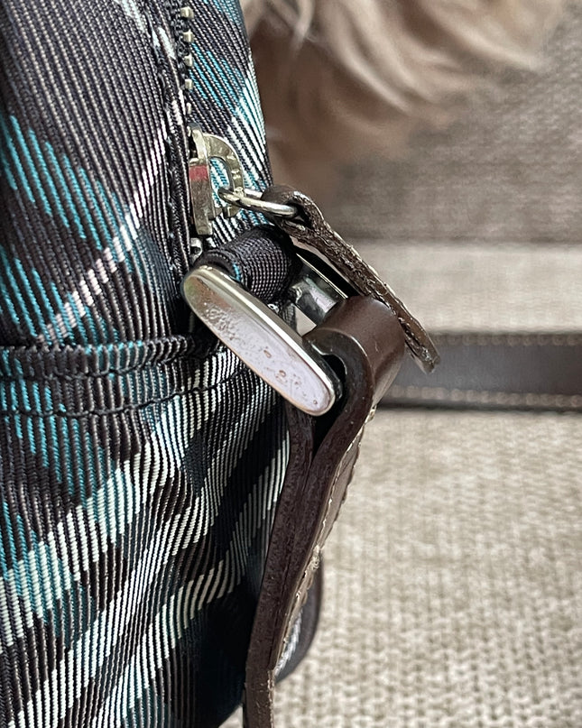 Preloved Authentic Burberry Nova Check Tartan Crossbody Camera Bag