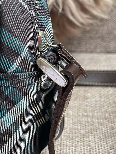 Preloved Authentic Burberry Nova Check Tartan Crossbody Camera Bag