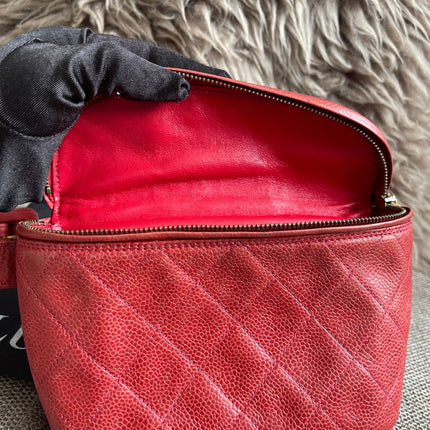 Preloved Authentic Chanel Vintage Quilted Waist Bag