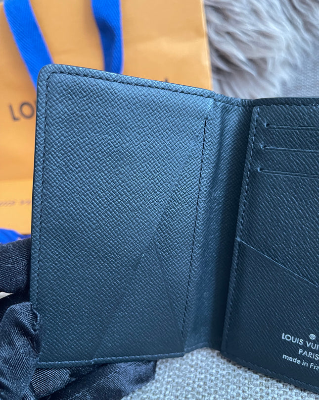 Preloved Authentic Louis Vuitton Slender Wallet in Monogram Eclipse