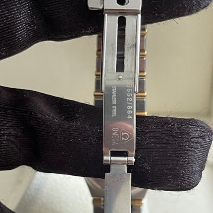 Preloved Authentic Omega Constellation 22.5 mm, Steel - Yellow Gold on Steel - Gold Full Bar