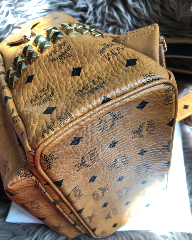 Preloved  MCM Stark Side Studs Backpack
