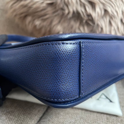 Preloved Authentic Furla Metropolis Small Shoulder Bag Navy Blue