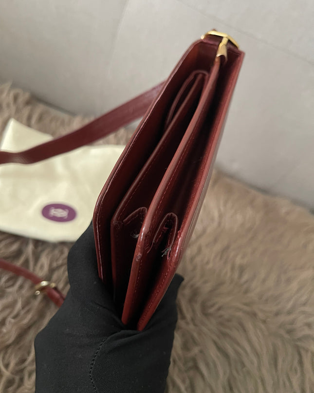 Preloved Authentic Must de Cartier shoulder bag