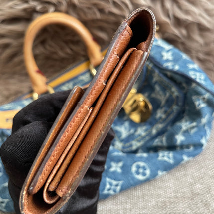 Preloved Authentic Louis Vuitton Neo Speedy Monogram Denim Handbag