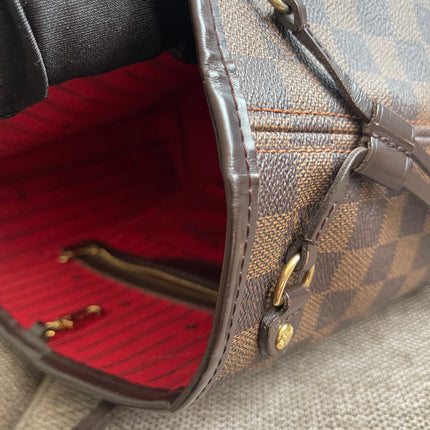 Preloved Authentic Louis Vuitton Neverfull PM — Damier Ebène Canvas