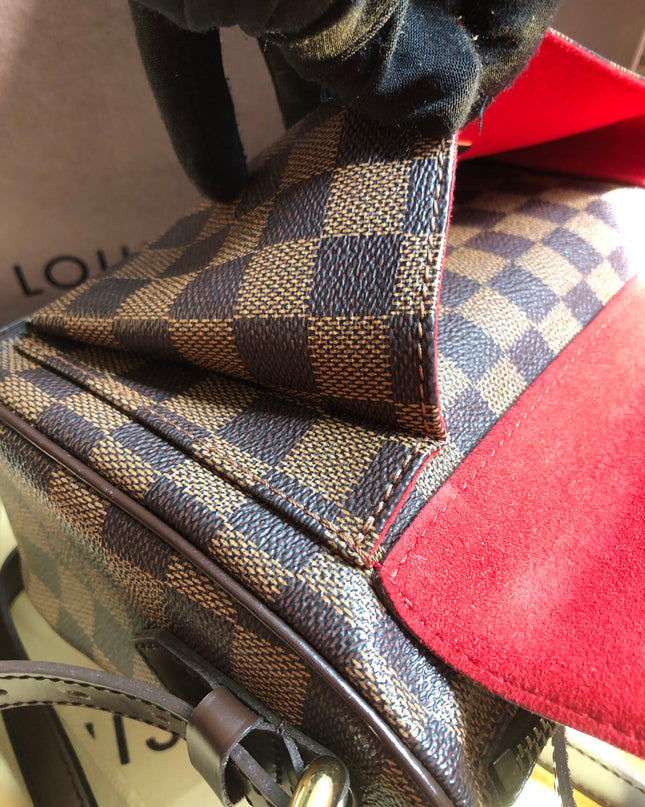 Preloved Louis Vuitton Brown Damier Ebene  Ravello GM