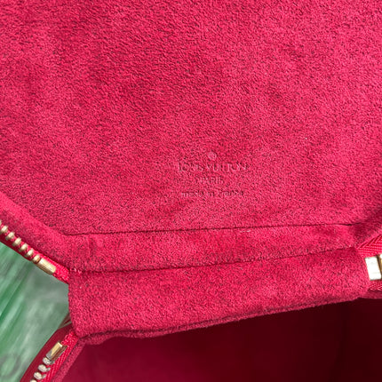 Preloved Louis Vuitton Red Epi Leather Cannes w/provided strap