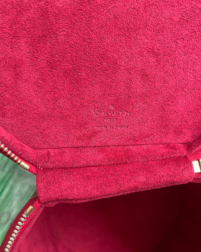 Preloved Louis Vuitton Red Epi Leather Cannes w/provided strap