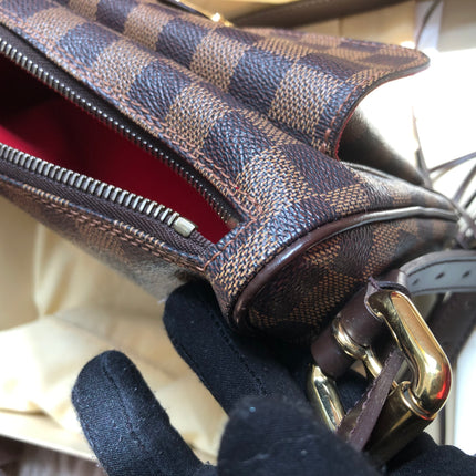 Preloved Louis Vuitton Brown Damier Ebene  Ravello GM