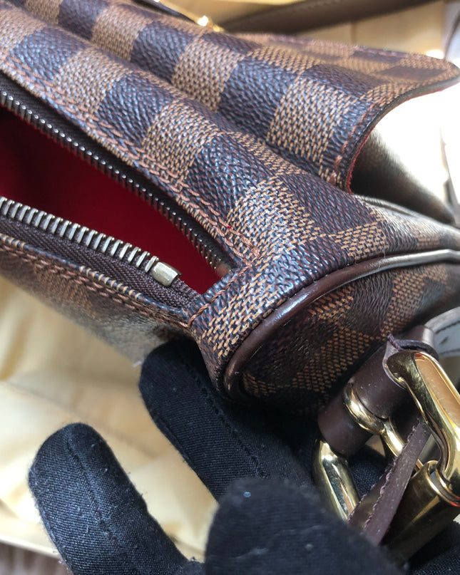 Preloved Louis Vuitton Brown Damier Ebene  Ravello GM