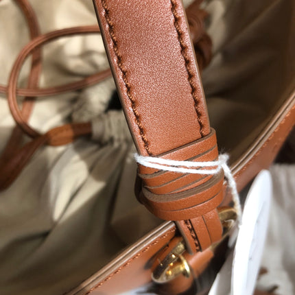 Preloved SEE BY CHLOÉ Cecilia Fringed Leather Bucket Bag