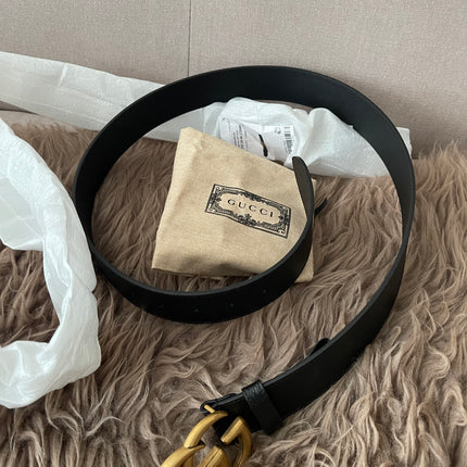 Preloved Authentic Unused GG Marmont wide belt 95cm
