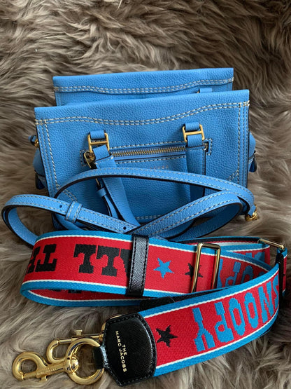 Marc Jacobs Mini Cruiser Satchel Bag in Coastal Blue