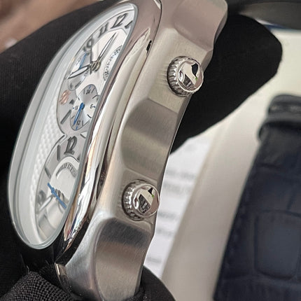 Preloved Authentic Rank A PHILIP STEIN MEN'S SIGNATURE MULTIFUNCTION QUARTZ WATCH w/extra strap