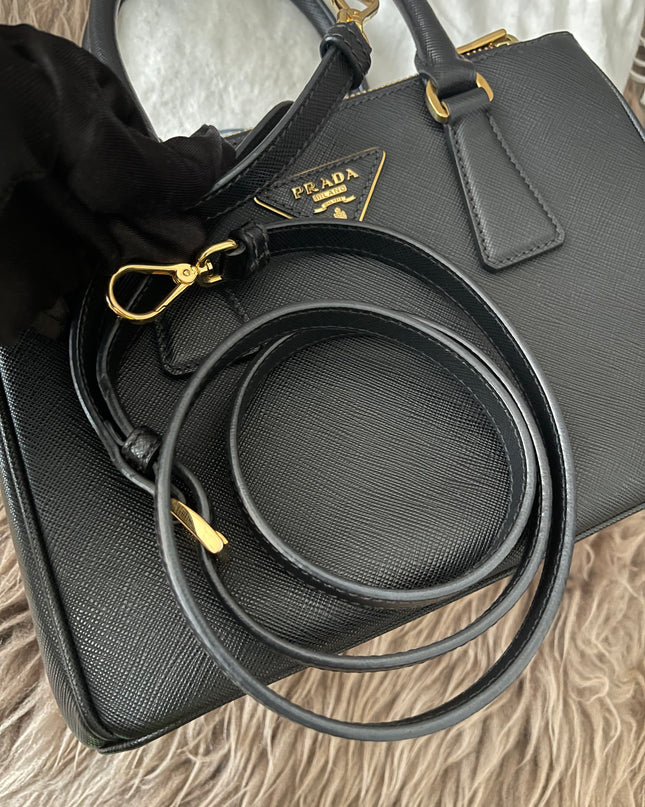 Preloved Authentic Small Prada Galleria Saffiano leather bag