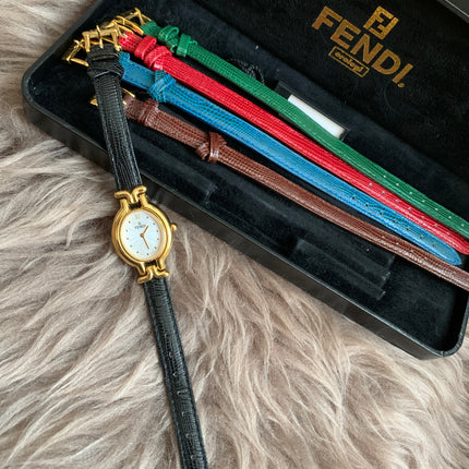 FENDI Chameleon Changeable Belt Watch 5Colors