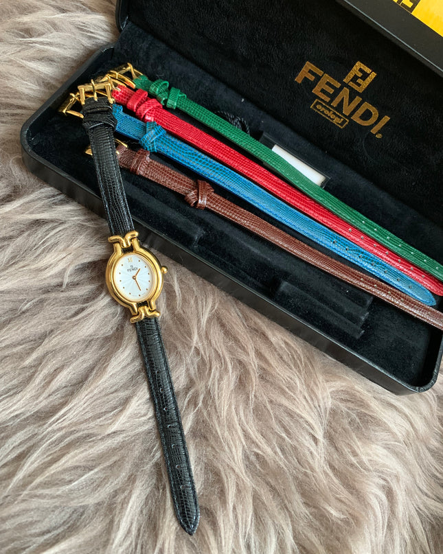 FENDI Chameleon Changeable Belt Watch 5Colors