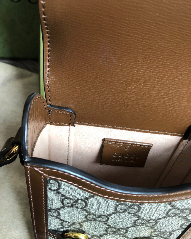 Preloved Gucci Horsebit 1955 mini bag