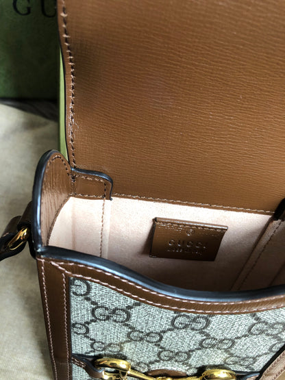 Preloved Gucci Horsebit 1955 mini bag