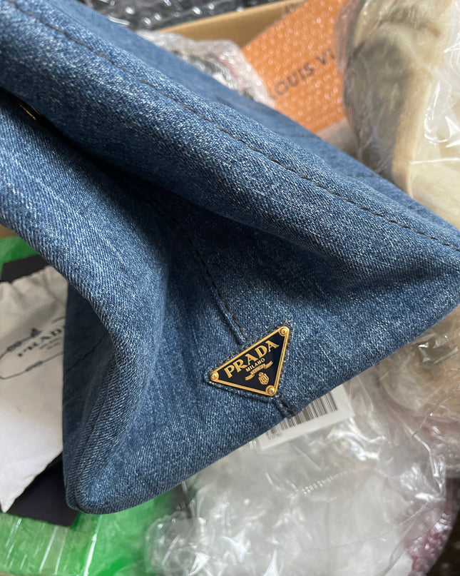 Price Drop! Preloved Prada 2000-2020 Canapa Denim