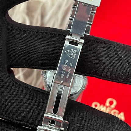 Preloved Authentic Omega Mother Of Pearl Stainless Steel Diamond Constellation