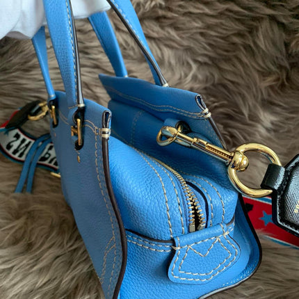 Marc Jacobs Mini Cruiser Satchel Bag in Coastal Blue