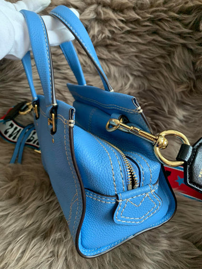 Marc Jacobs Mini Cruiser Satchel Bag in Coastal Blue