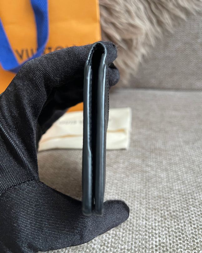 Preloved Authentic Louis Vuitton Slender Wallet in Monogram Eclipse
