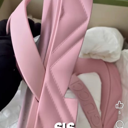 Preloved Authentic Gucci Slides 37