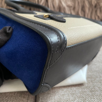Preloved Authentic Céline Nano Luggage Bag + Louis Vuitton Monogram Wallet Authenticated Bundle