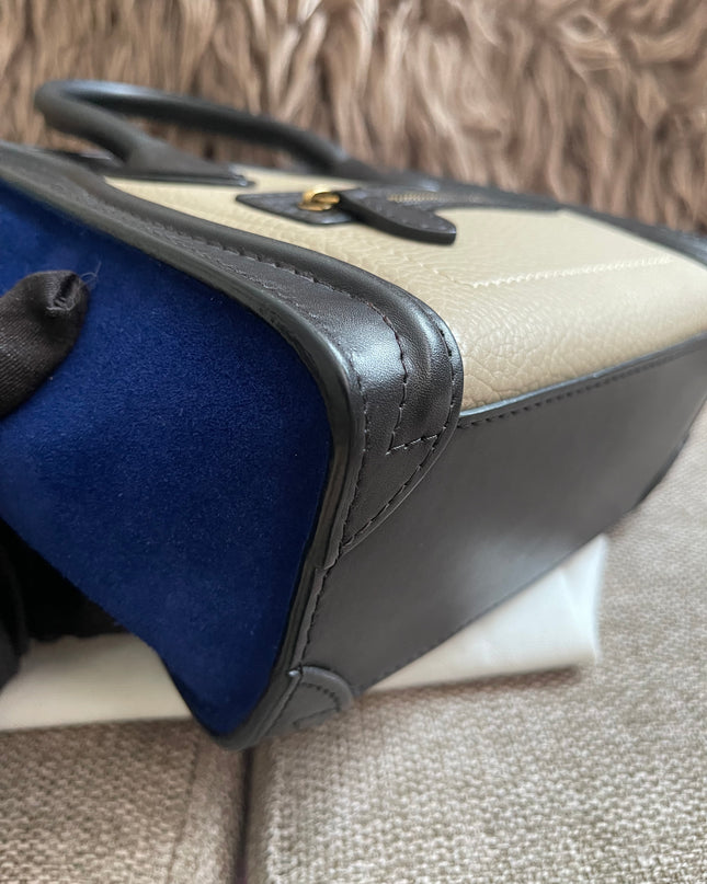 Preloved Authentic Céline Nano Luggage Bag + Louis Vuitton Monogram Wallet Authenticated Bundle