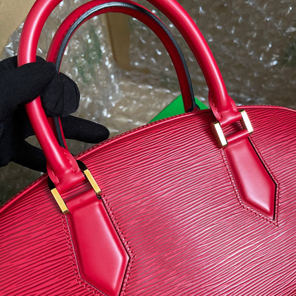 Preloved Louis Vuitton Red Epi Jasmin Handbag w/provided strap