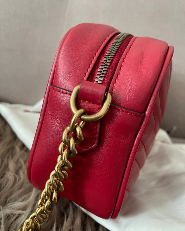 Preloved Authentic Gucci GG Marmont Camera Bag
